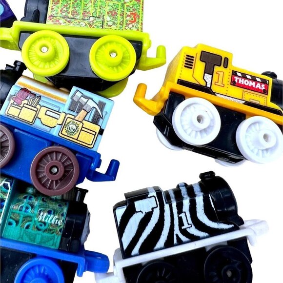 Thomas & Friends Mini Micro Train Lot of 10 Cake Topper Toys 2" - Picture 3 of 6